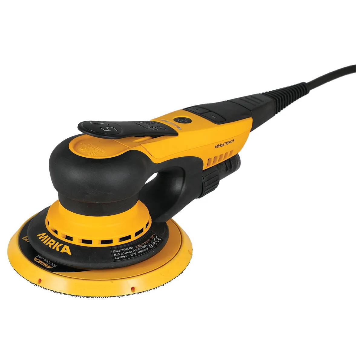 Mirka - Ponceuse excentrique 220V 650CV - Ø 125/150 mm - Deros MIRKA - en coffret de transport - MID5650202CA - Imagen 4