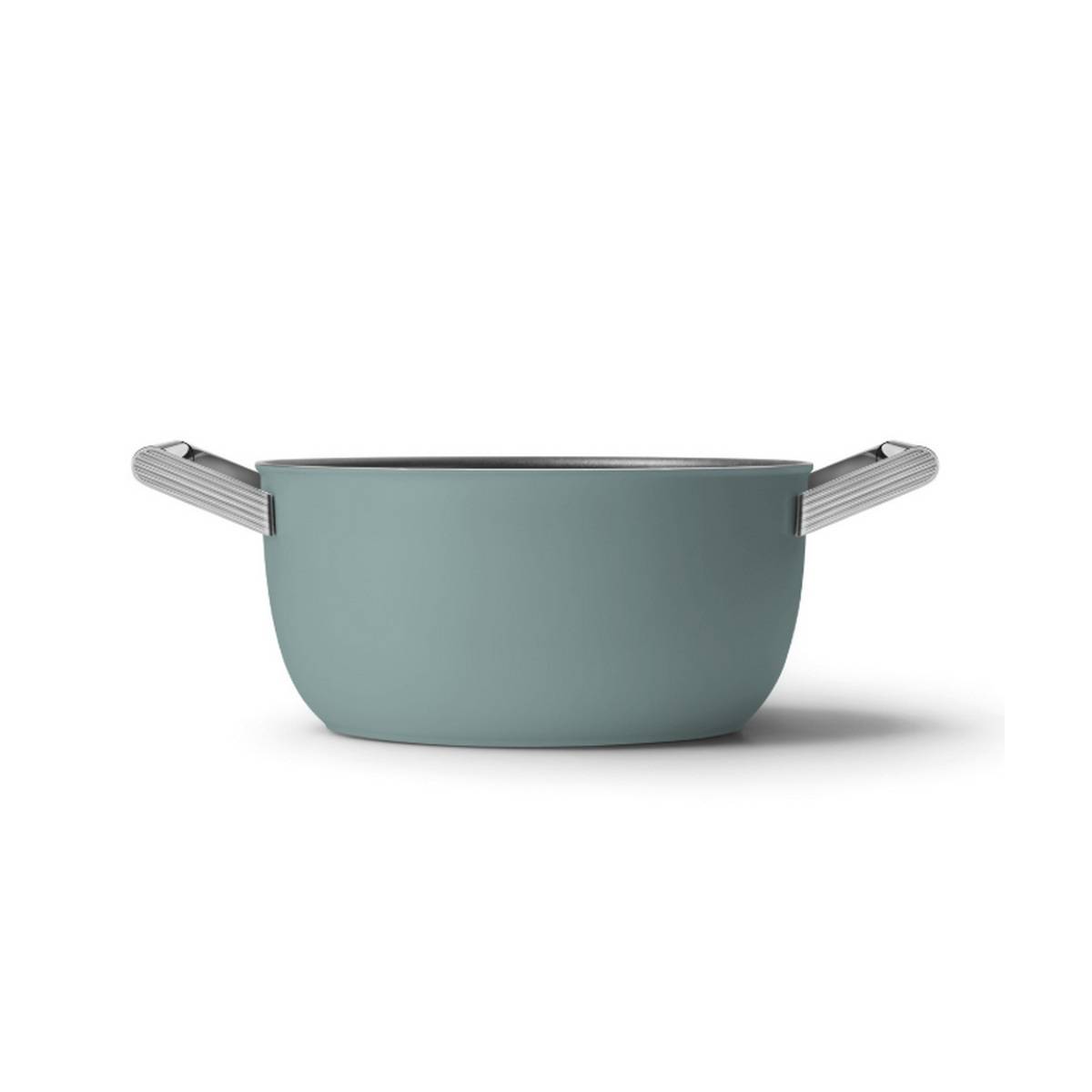 Faitout vert émeraude mat 24cm + couvercle CSF2412EGM Smeg - Image 5