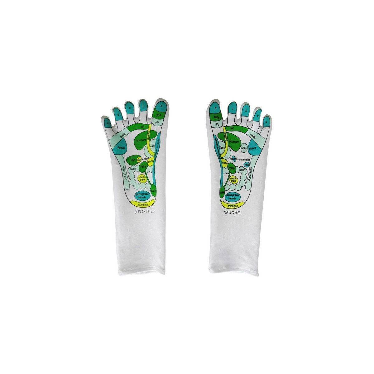 Chaussettes hydratantes Réflexologie & Spa (La paire) - Image 1