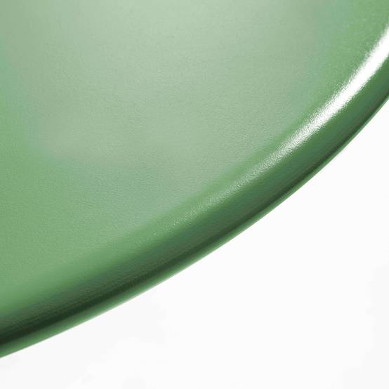 Oviala - Ensemble table de jardin ronde et 6 fauteuils acier vert cactus Palavas - Oviala - Imagen 6
