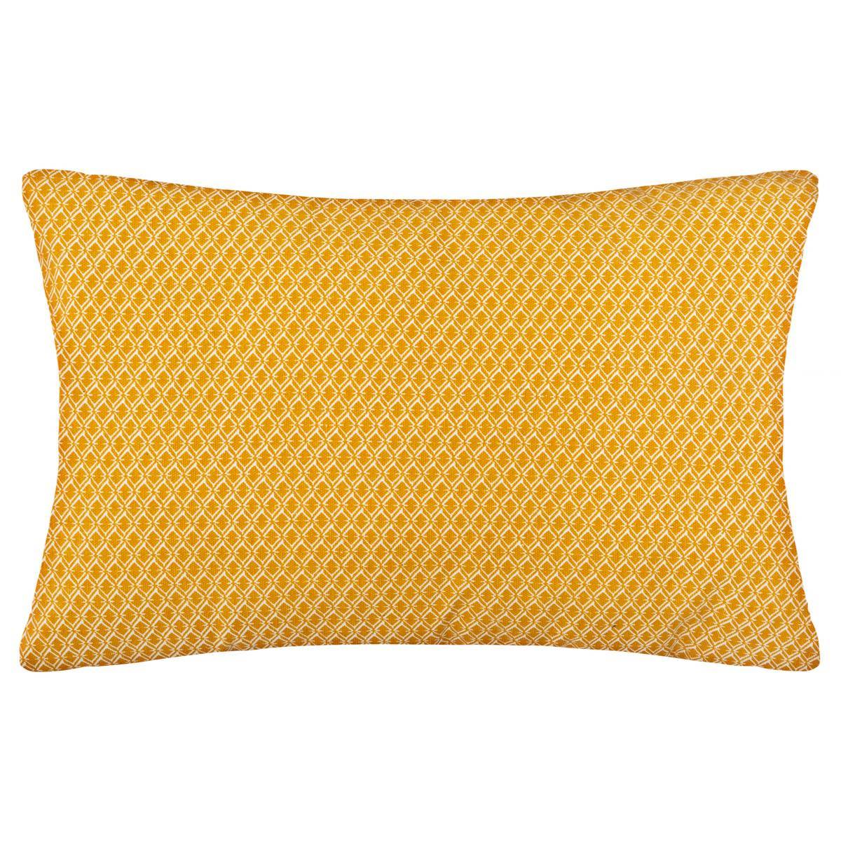 Atmosphera - Coussin motifs otto jaune 30X50cm - Atmosphera Créateur d'intérieur - Imagen 2