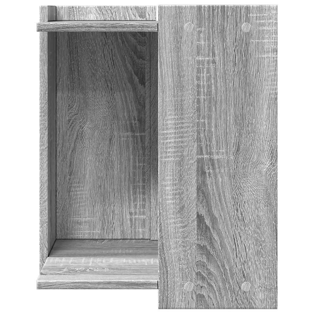 Vidaxl - Meuble de bac à litière pour chat sonoma gris bois d'ingénierie vidaXL 857747 - Image 5