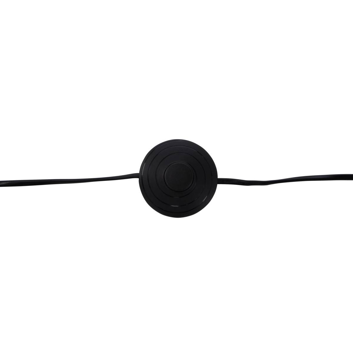 Lampadaire 3 Spots en Métal "Vifta" 178cm Noir & Or - Image 2