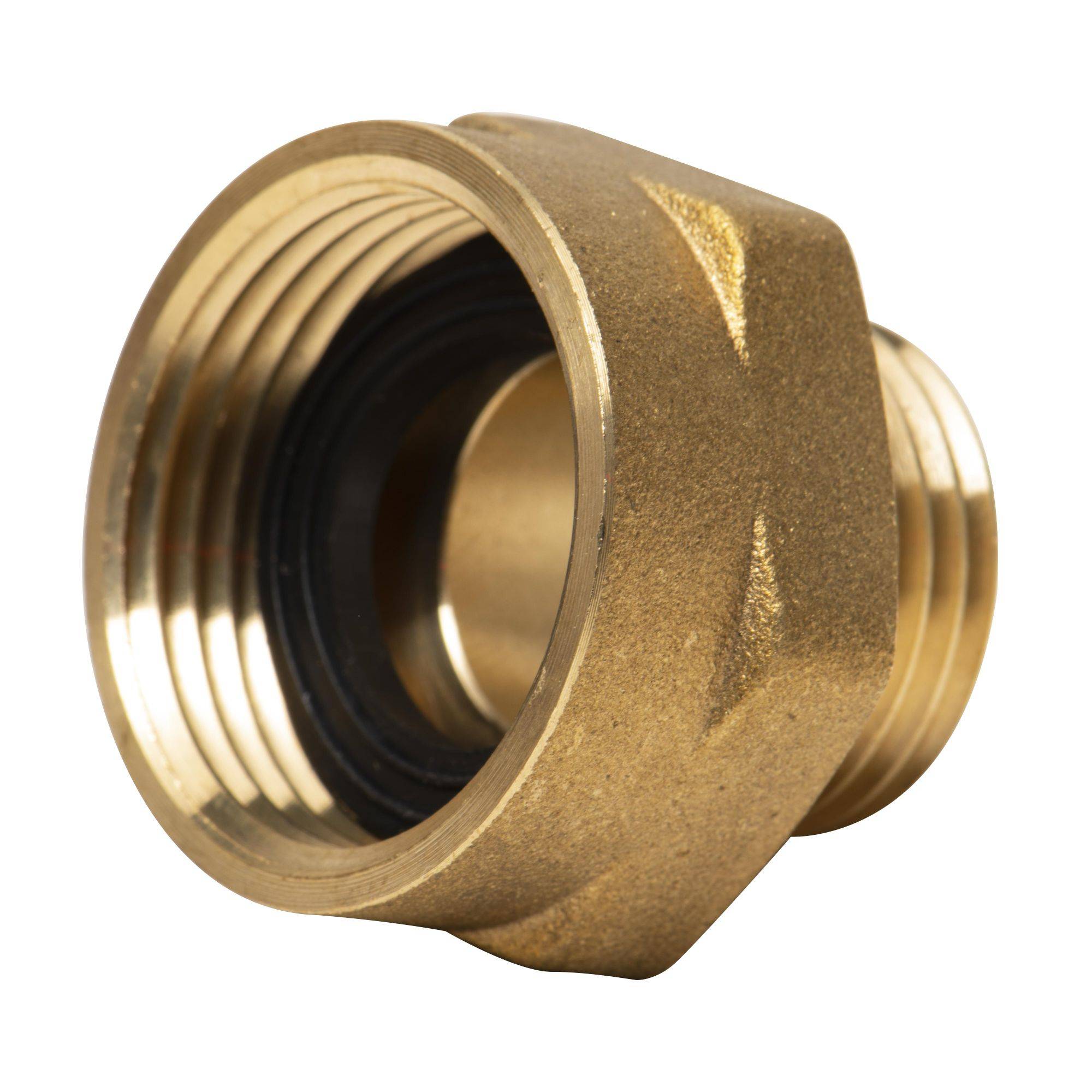 Raccord réducteur laiton femelle - mâle  3/4" x 1/2" - Image 2