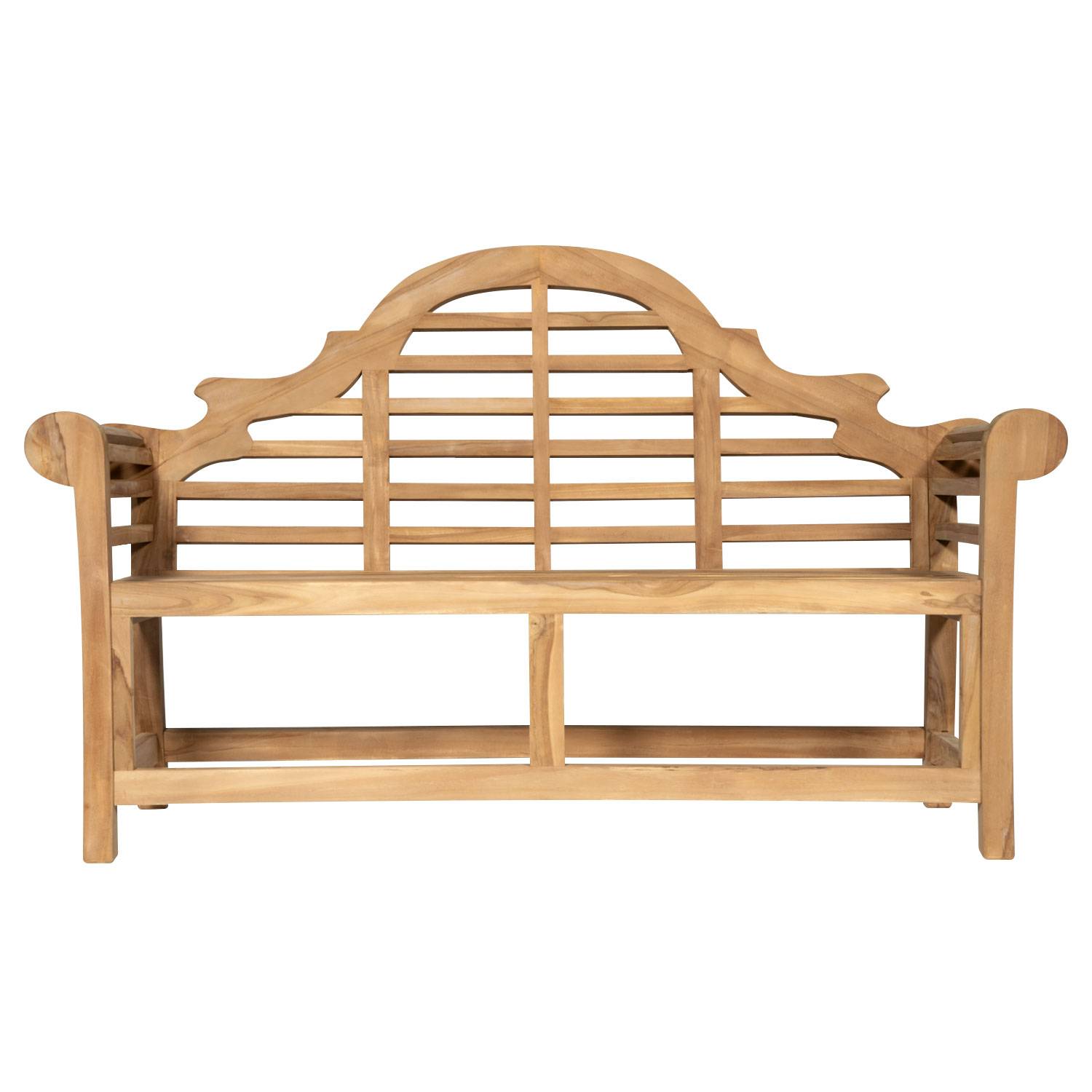 Happy Garden - Banc de jardin en teck 150cm JAVA - HAPPY GARDEN - Imagen 3