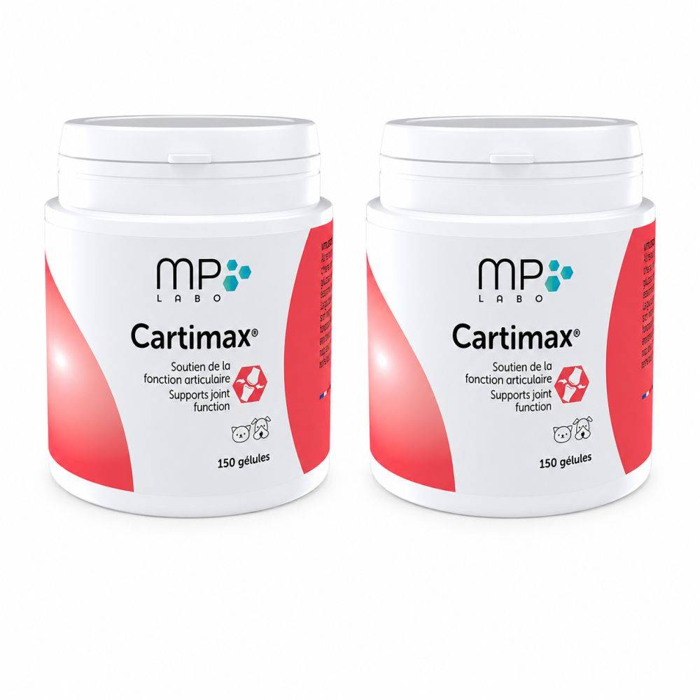 Cartimax MP Labo – Articulations chien & chat gélules 2x150 gelules