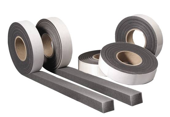Joint d'étanchéité mousse polyuréthane 600 Pa Classe 1 10-2/4MM 24M - KISO - MI 2408 X2 10/2