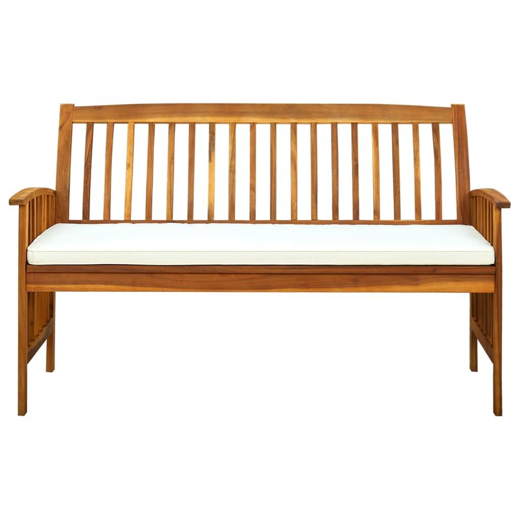 Prolenta Premium - Banc de jardin Blanc 64 X 147 cm - Prolenta Premium - Image 3