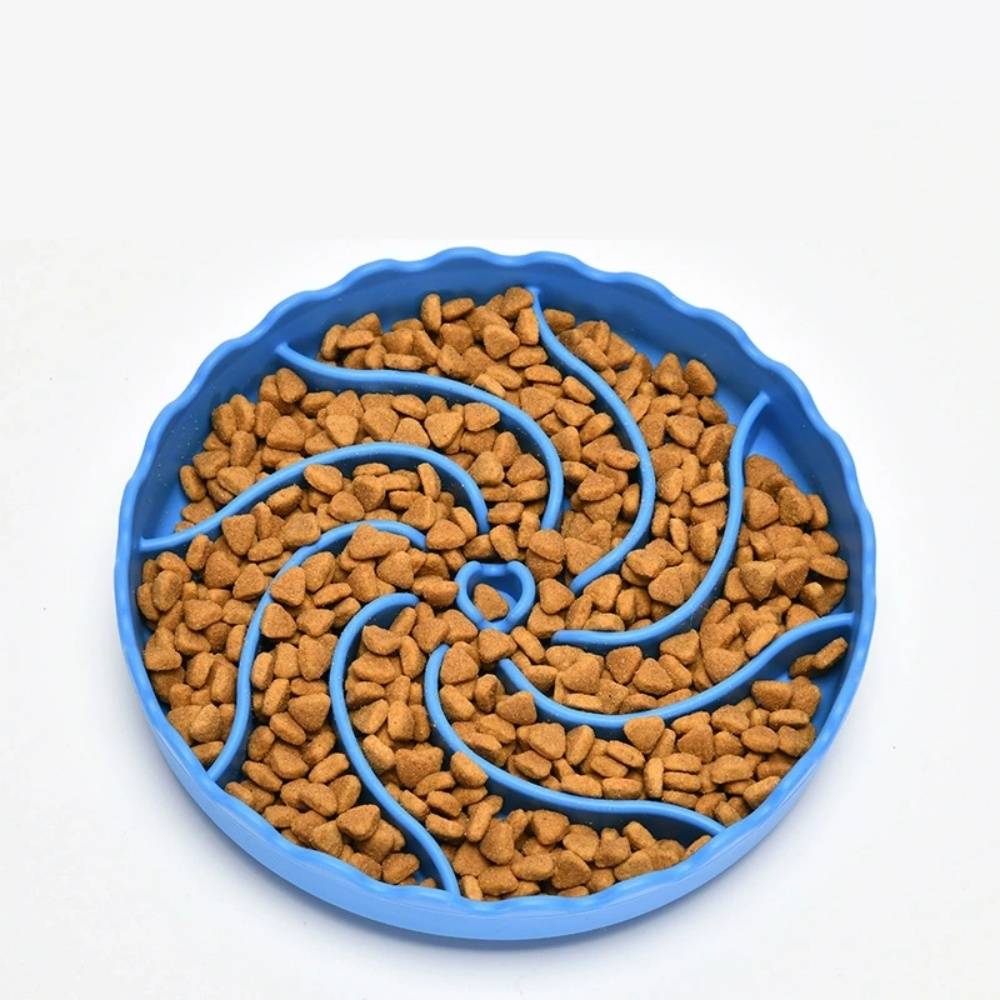 IntiMeg - Bol anti-glouton en silicone pour chien Bleu IntiMeg - Image 5