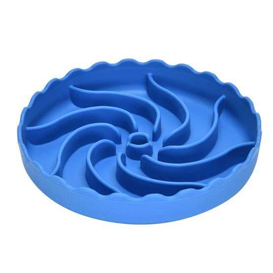 IntiMeg - Bol anti-glouton en silicone pour chien Bleu IntiMeg - Image 2