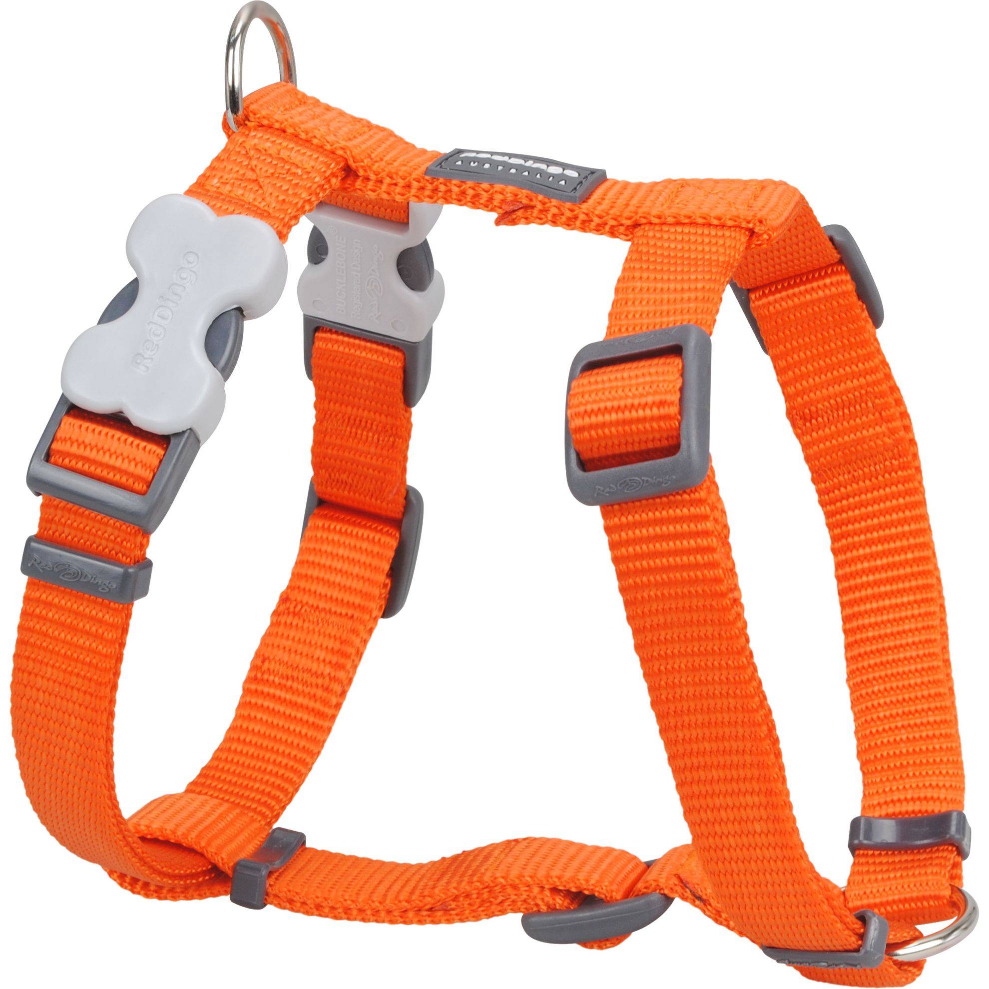 Harnais chien réglable Red Dingo Basic orange Taille : T2 RED DINGO