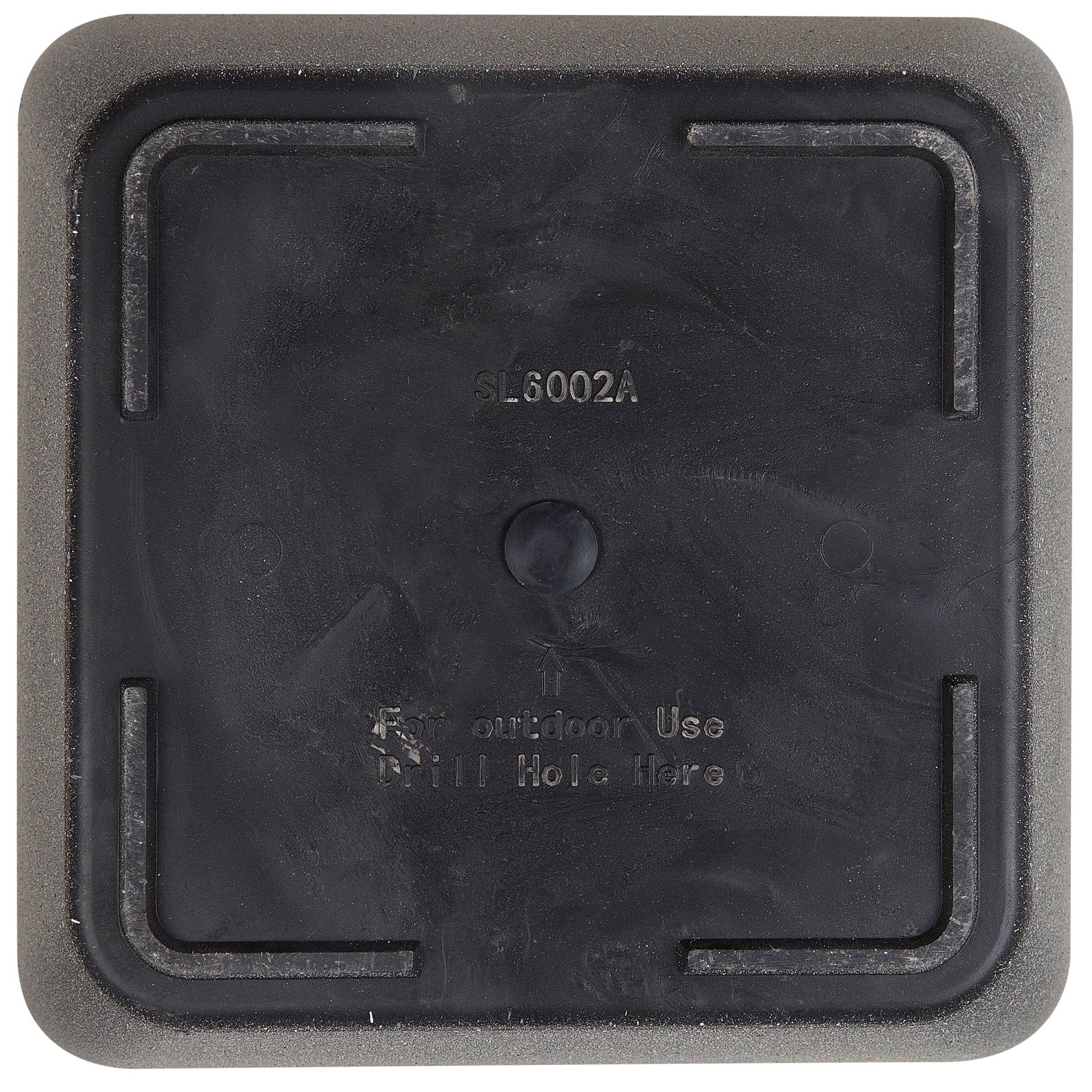 Beliani - Cache-pot d'extérieur Fibre d'argile Gris foncé ZELI - Beliani - Imagen 5
