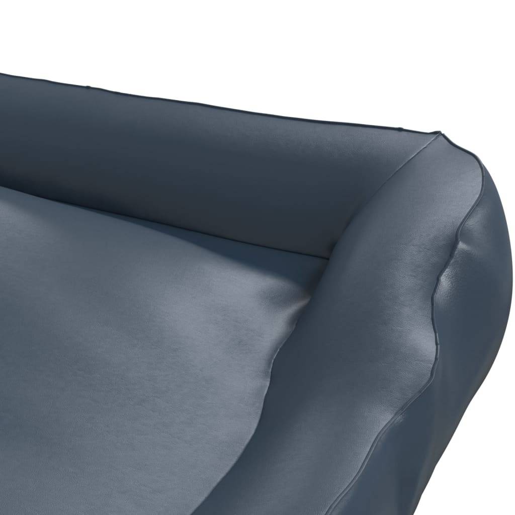 Vidaxl - Lit pour chien Bleu foncé 80x68x23 cm Similicuir vidaXL 171235 - Imagen 4
