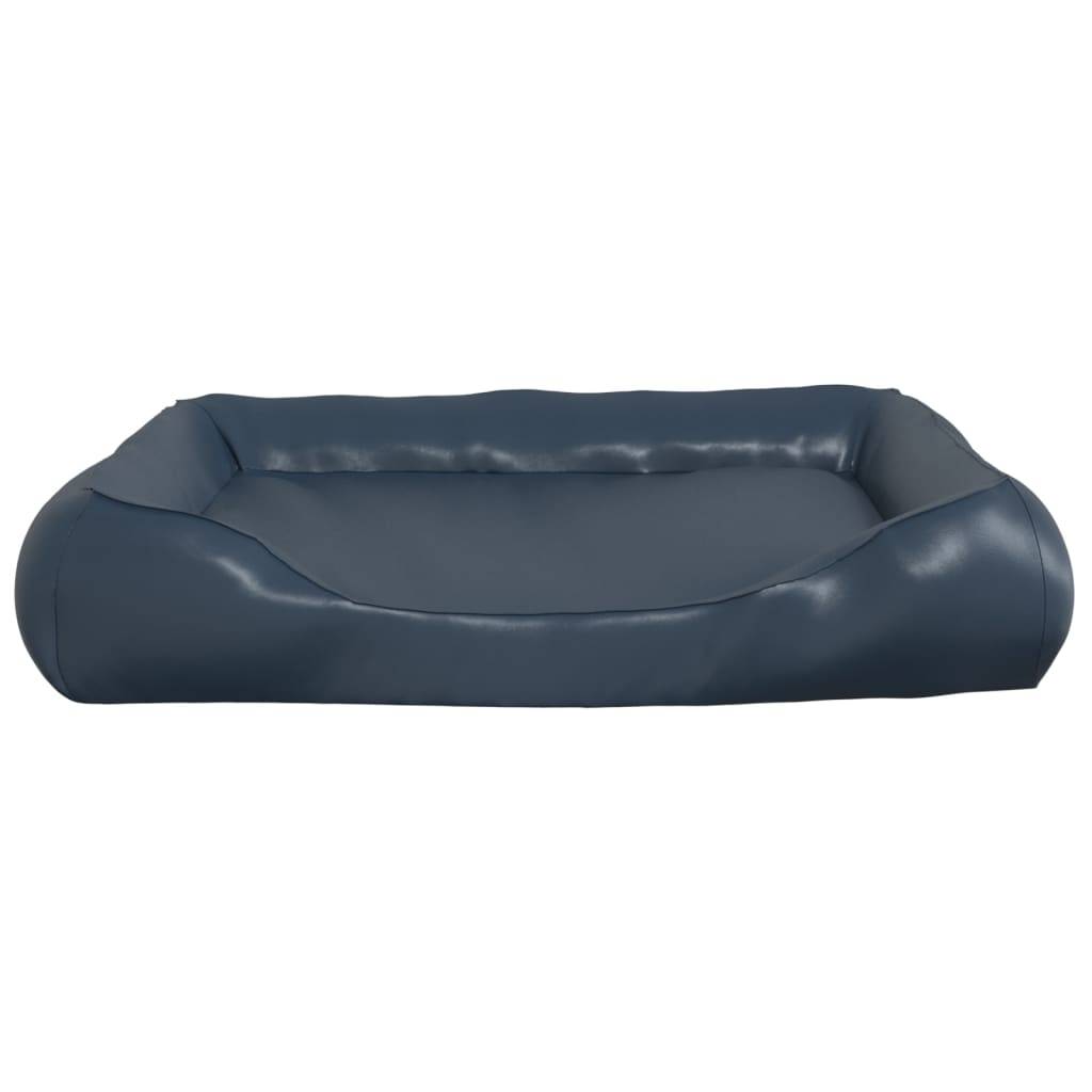 Vidaxl - Lit pour chien Bleu foncé 80x68x23 cm Similicuir vidaXL 171235 - Imagen 5