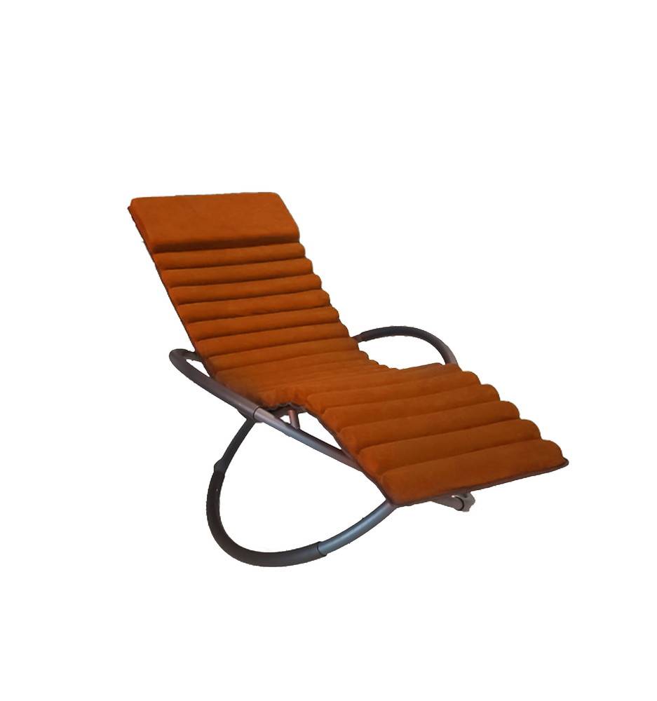Châlet-Jardin - Bain de soleil Swing Luxe Monaco en aluminium - Terracotta Chalet & Jardin - Image 1