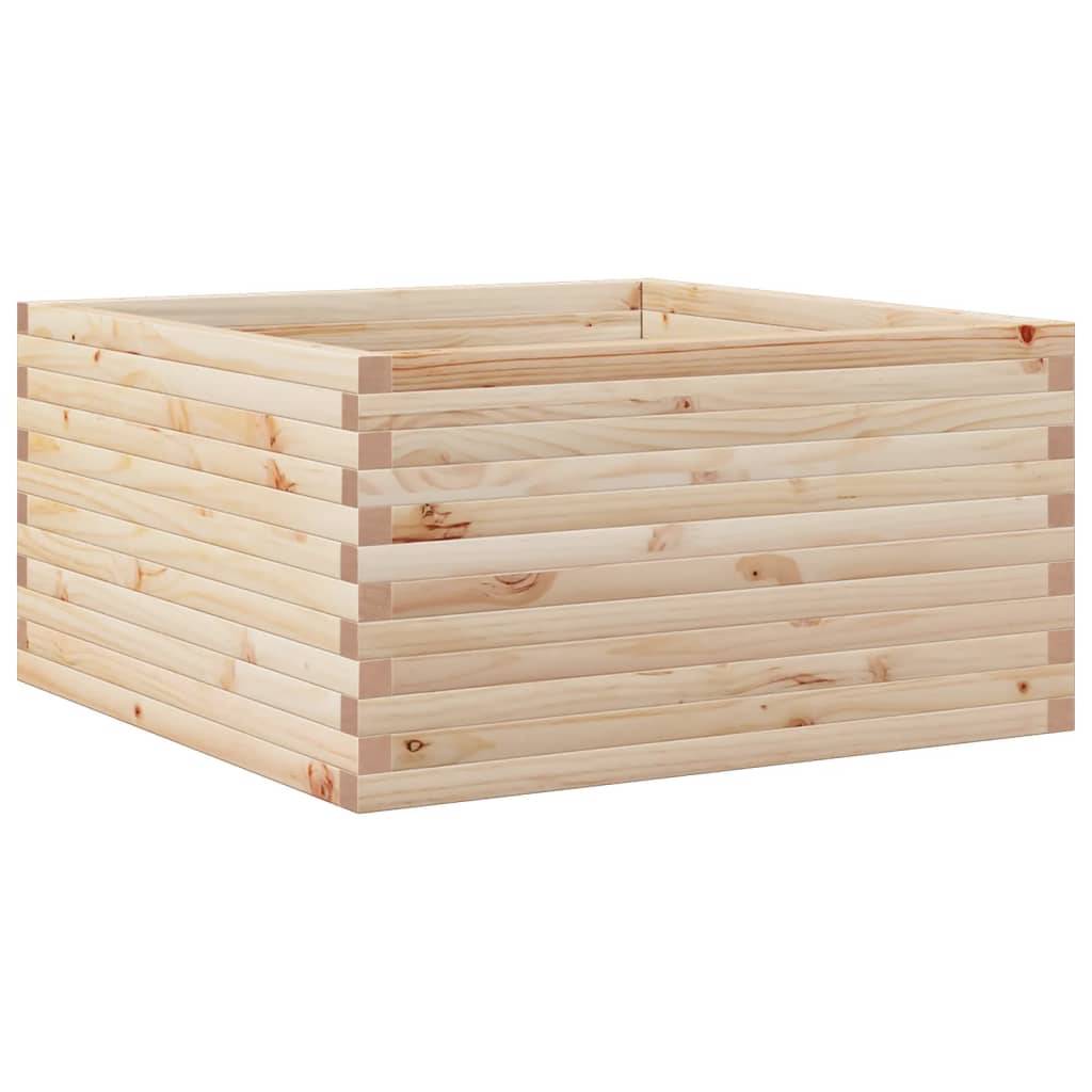 Maison Chic - Jardinière, Bac à fleurs, Pot de fleurs 90x90x46 cm bois de pin massif - Imagen 1
