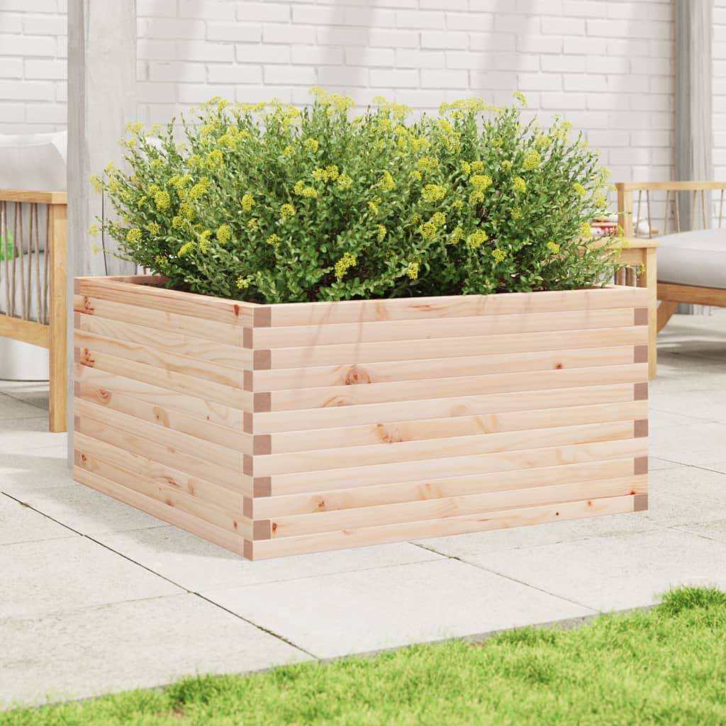 Maison Chic - Jardinière, Bac à fleurs, Pot de fleurs 90x90x46 cm bois de pin massif - Imagen 3