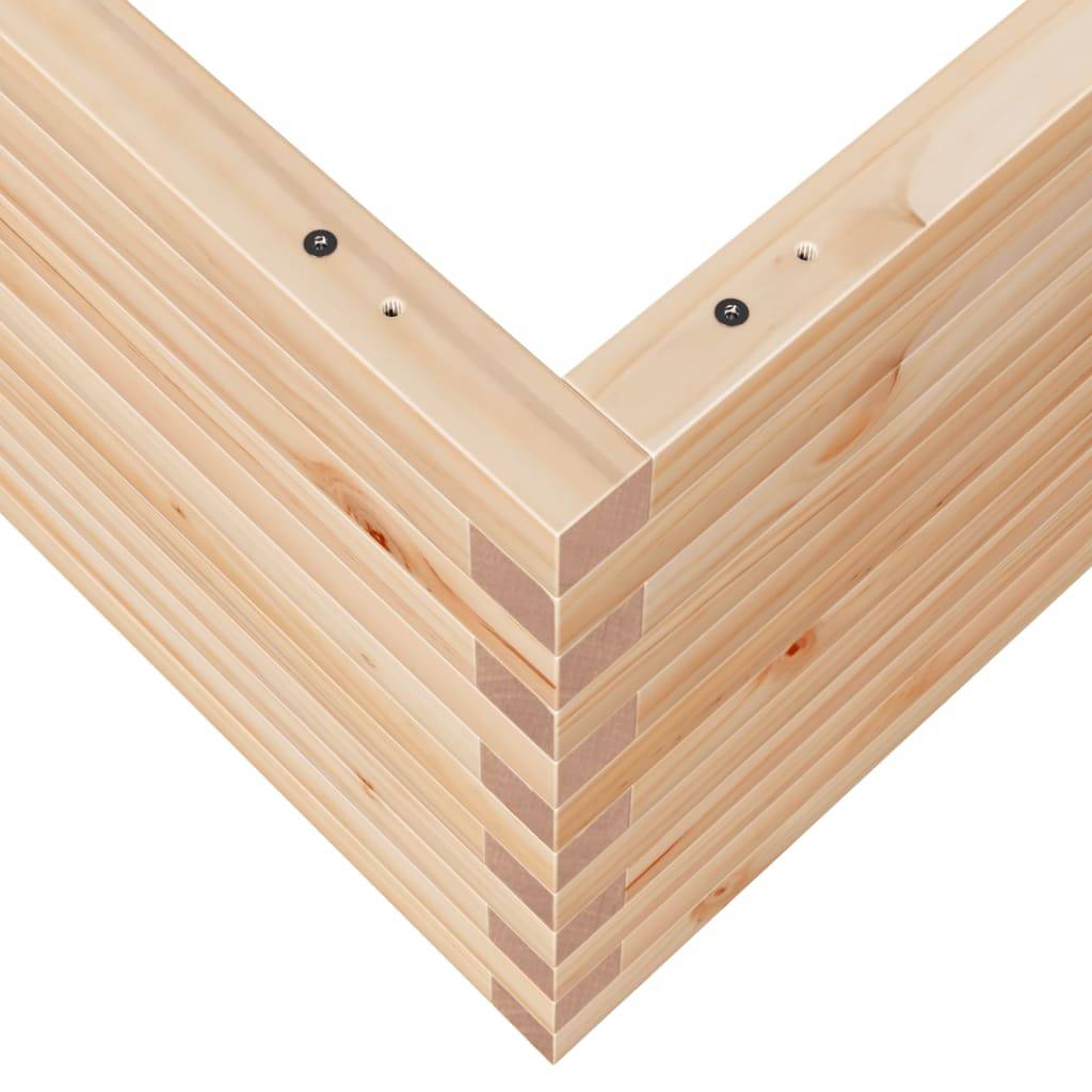 Maison Chic - Jardinière, Bac à fleurs, Pot de fleurs 90x90x46 cm bois de pin massif - Imagen 7