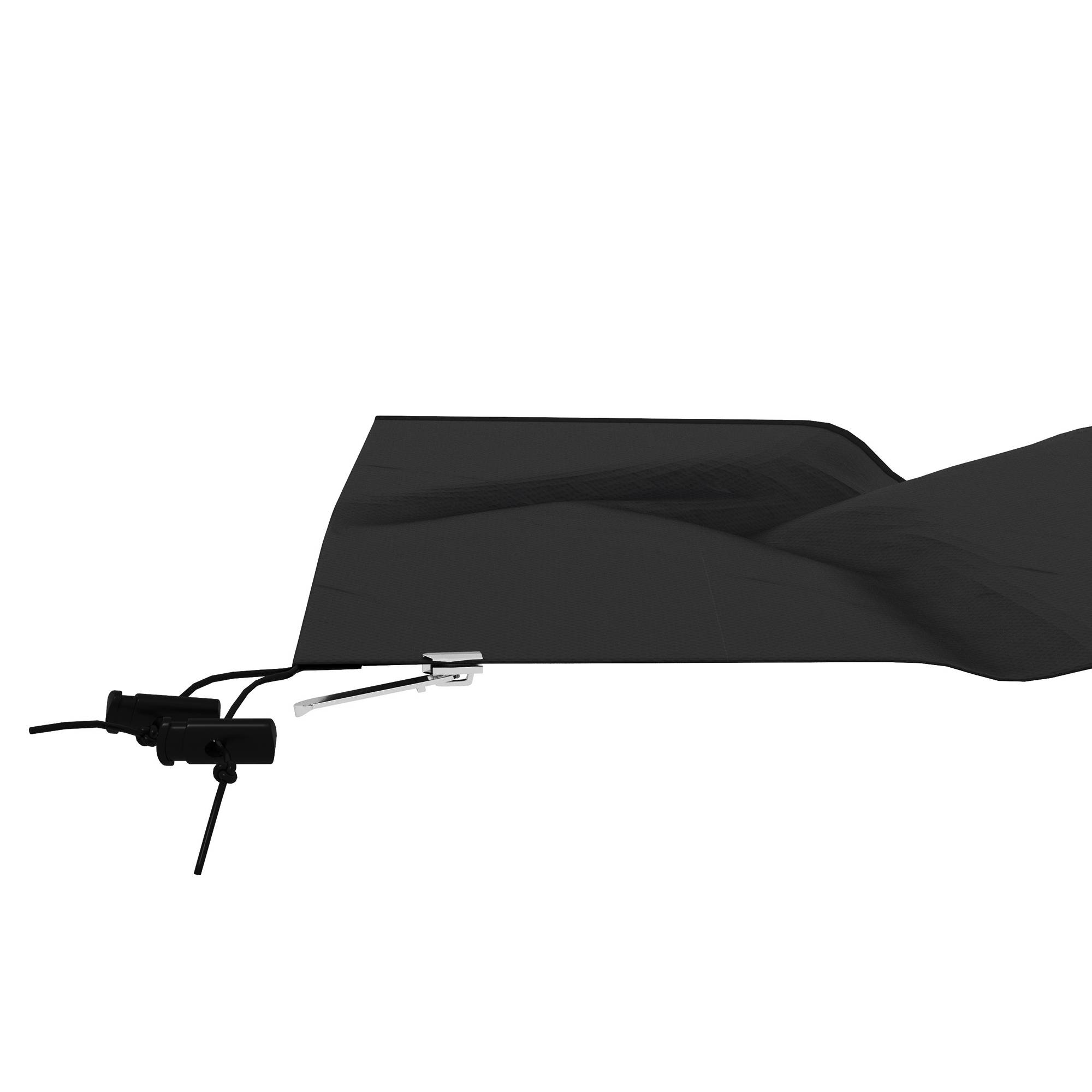 Housse de protection pour parasol droit en polyester oxford 420D noir 35 x 25 x 178 cm - PANGIVO - Image 10