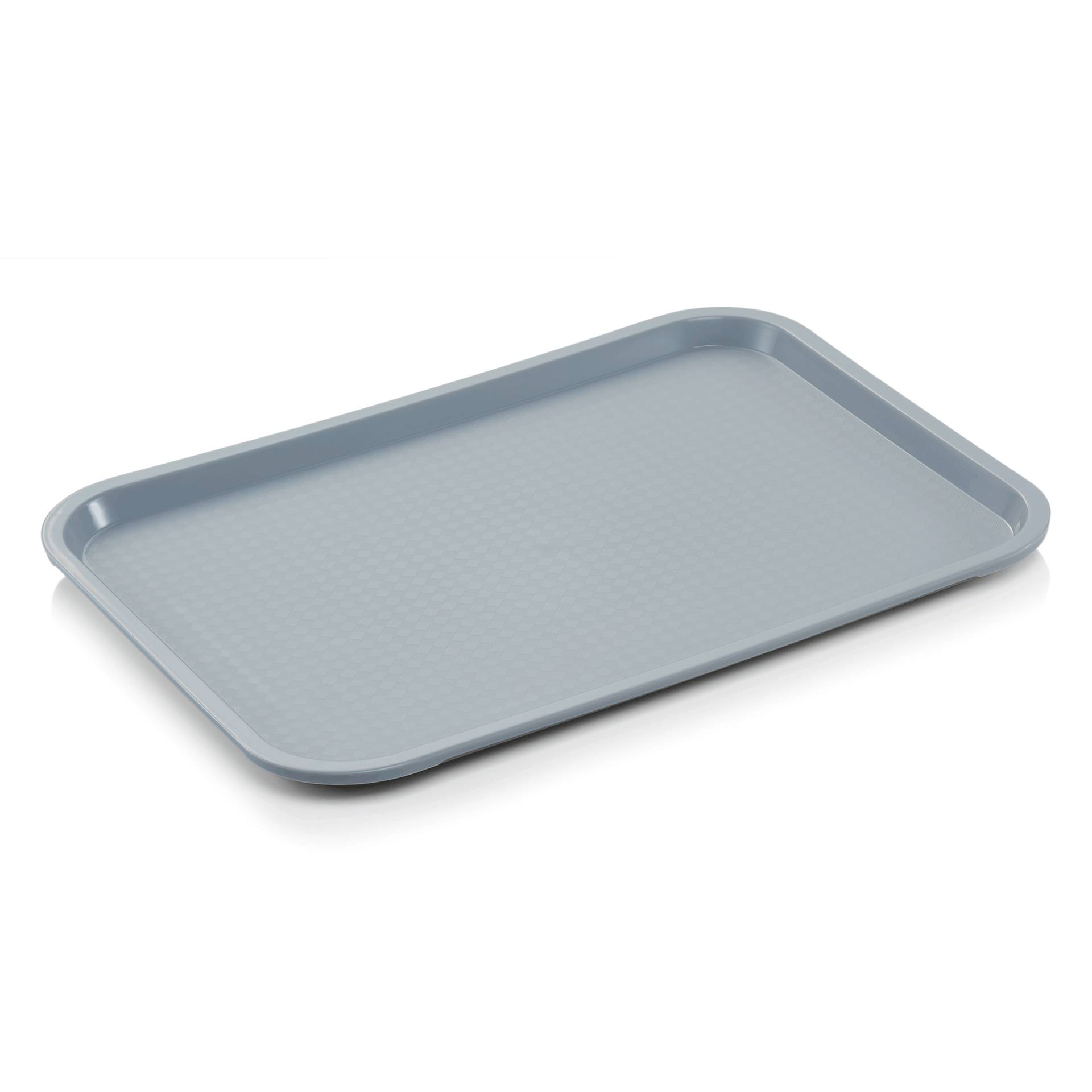 Plateau en Polypropylène gris clair L 455 mm l 355 mm H 20 mm - Was Germany
