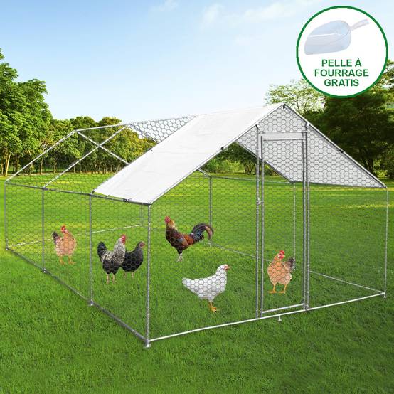 Monstershop - Enclos Poulailler 4m x 6m x 2m - Monstershop - Image 2