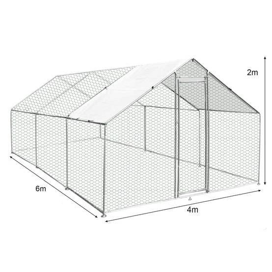 Monstershop - Enclos Poulailler 4m x 6m x 2m - Monstershop - Image 5