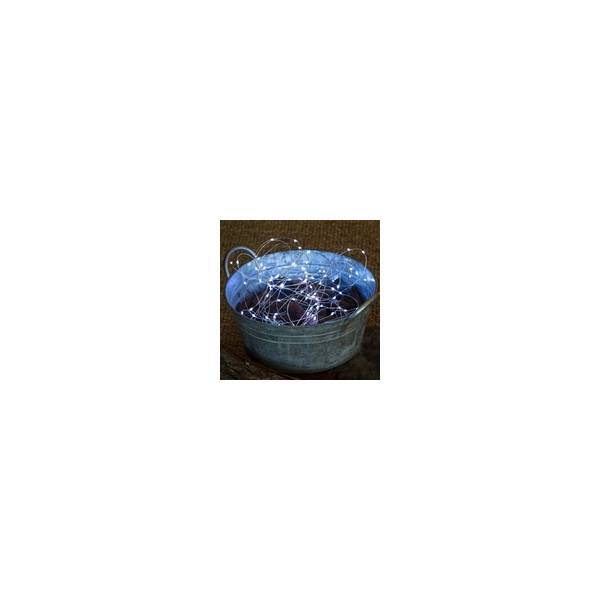 Lotti - Guirlande piles 10M 100 micro led bland froid dimmable animée télécommande extérieur Lotti - Imagen 6