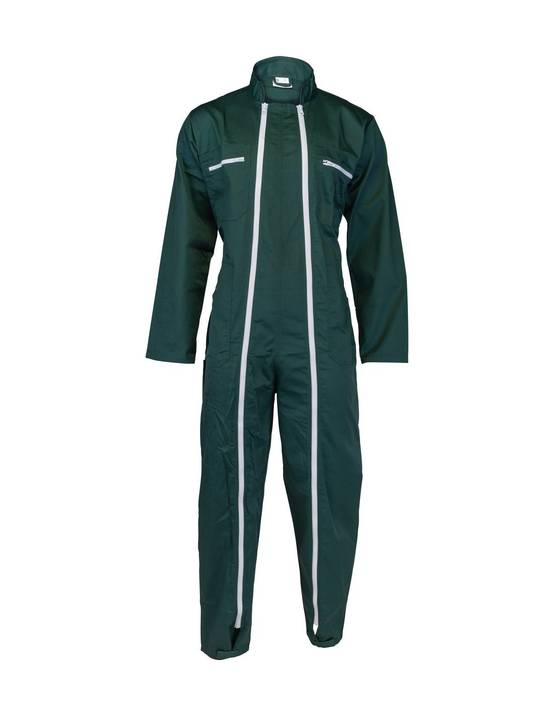 Combinaison Double Zip Verte Protection Robuste, Double Fermeture éclair - Coverguard