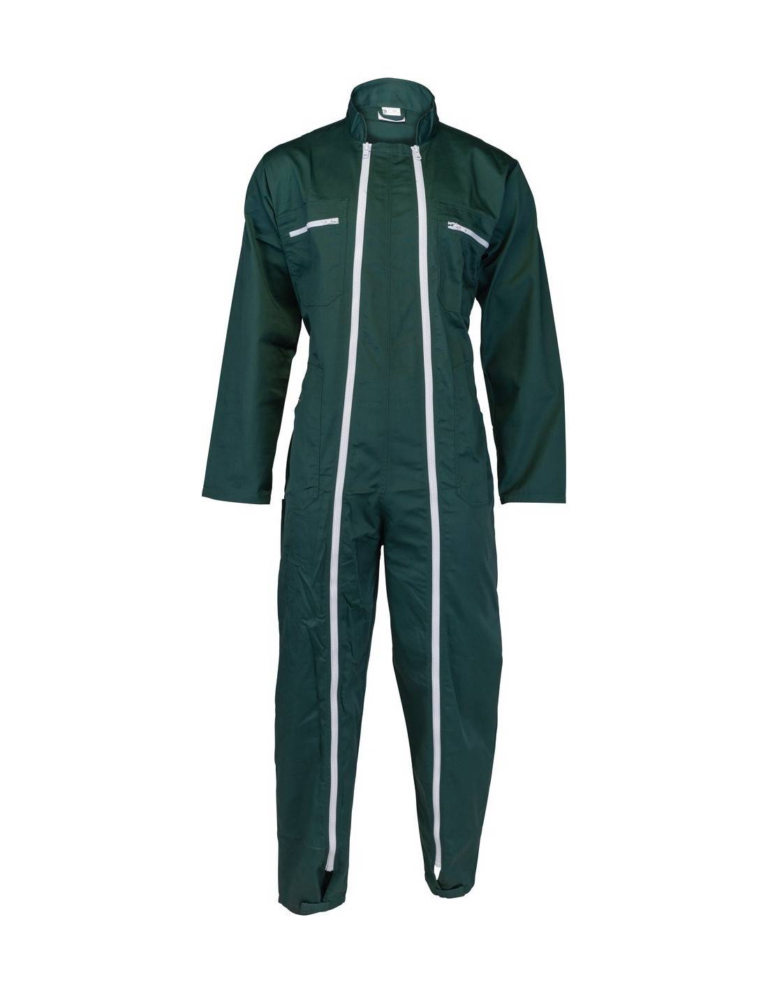 Combinaison Double Zip Verte Protection Robuste, Double Fermeture éclair - Coverguard