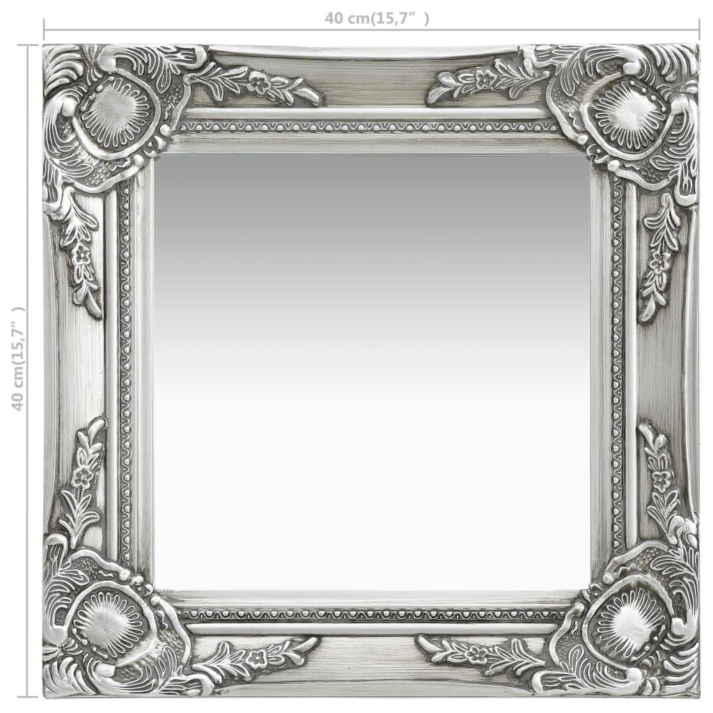 Prolenta Premium - Miroir  Cerignola Argenté  40 X 40 cm  - P87209A - Image 5