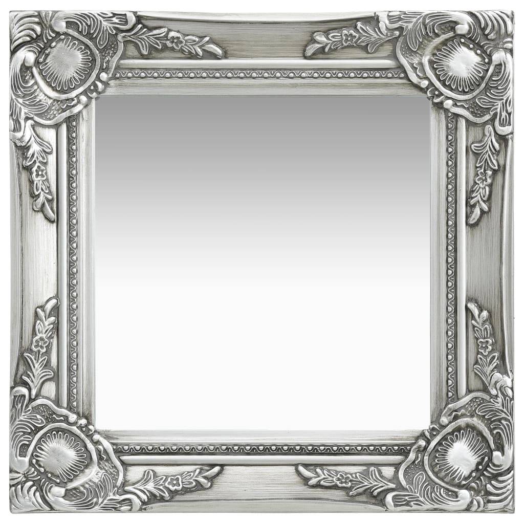 Prolenta Premium - Miroir  Cerignola Argenté  40 X 40 cm  - P87209A - Image 1
