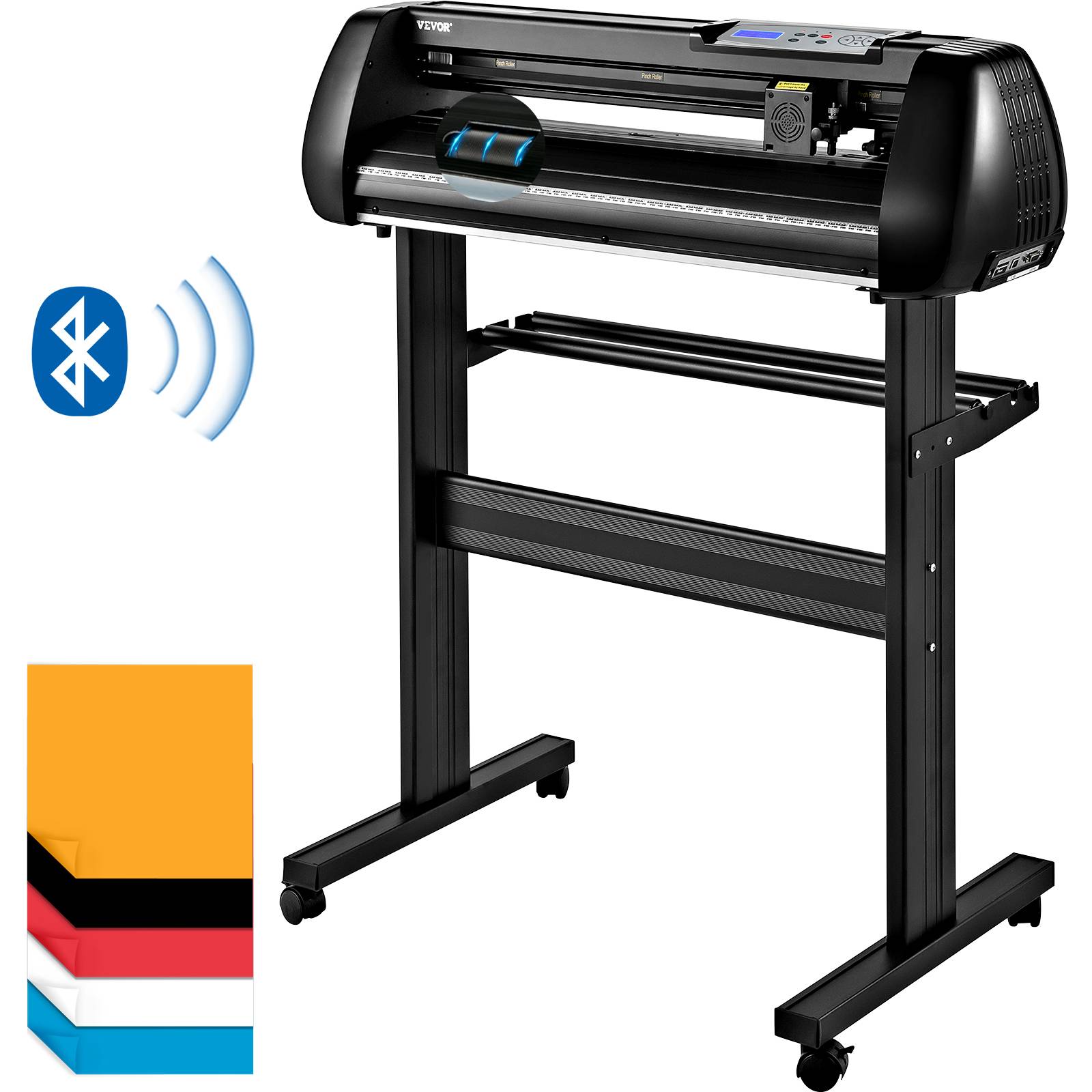 VEVOR Plotter découpe vinyle 870mm, logiciel SignMaster, précision zéro ...
