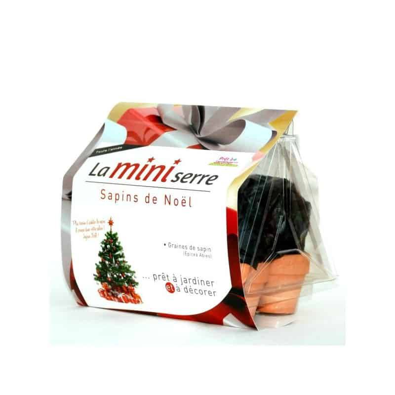 Autre - Mini serre 6 pots sapins de Noël - Prêt à Jardiner - Imagen 1