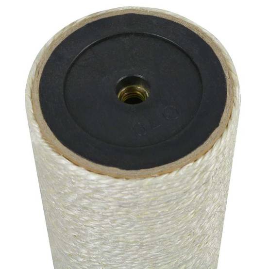 Grattoir pour chats sisal beiges 8 x 8 x 60 cm, Poids:0.8kg - PANGIVO - Image 2
