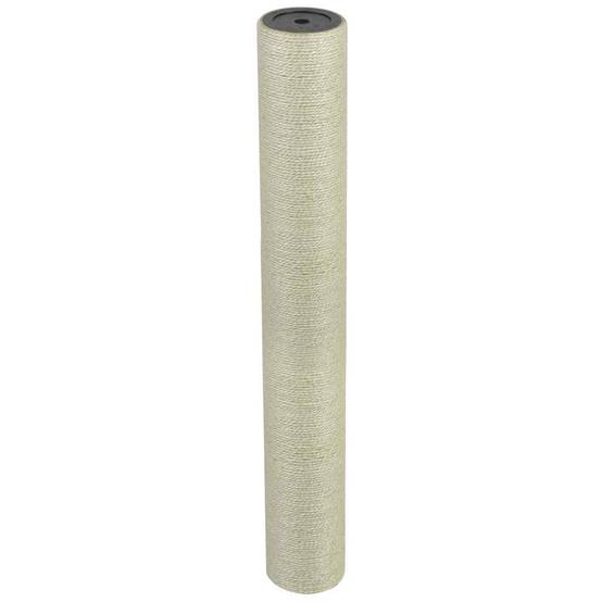 Grattoir pour chats sisal beiges 8 x 8 x 60 cm, Poids:0.8kg - PANGIVO - Image 1