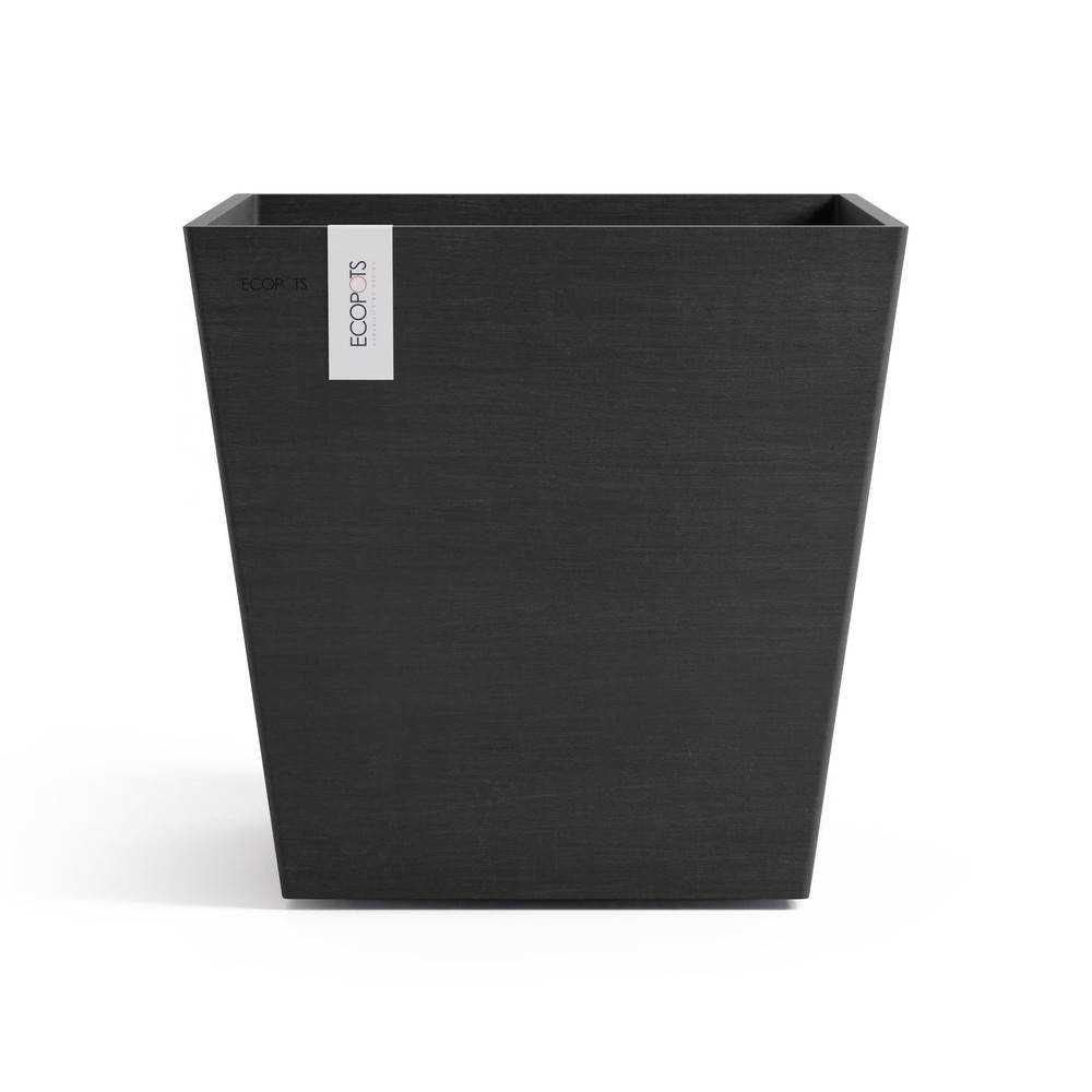 Ecopots - Pot Carré Rotterdam 45 Gris Foncé + réservoir d'eau - 45,4 x 45,4 x H. 44 cm - 63,5 L ECOPOTS - Imagen 2