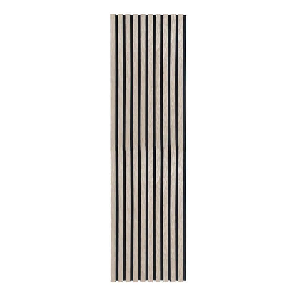 Home Deluxe - HOME DELUXE Panneau mural Panneau acoustique SONIC Light Oak - 240 x 40 cm, 0,96 m² - | Panneaux muraux acoustiques, mur à lamelles, panneaux - Image 2