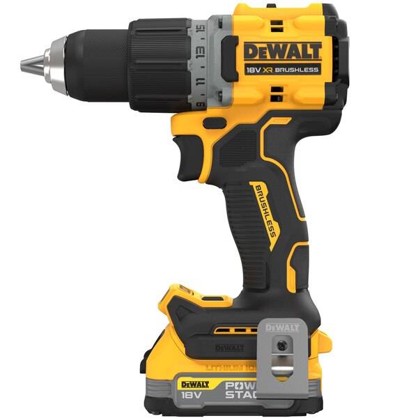 Dewalt - Perceuse visseuse compacte XR 18V 1.7Ah Li-Ion brushless Powerstack DEWALT - DCD800E2T-QW - Imagen 1