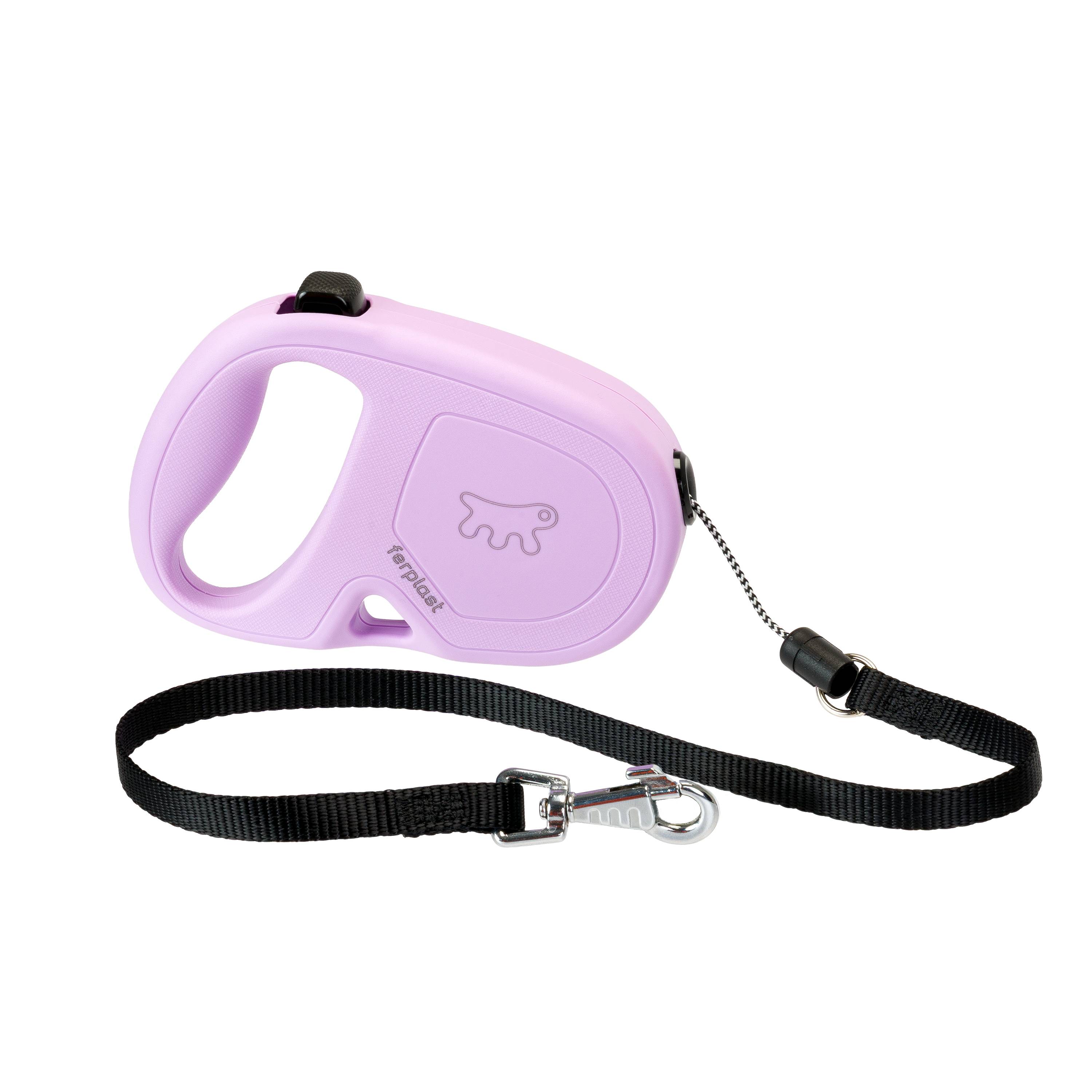 Ferplast - Ferplast Laisse Chien Enrouleur FLIPPY ONE, Laisse pour Petits Chiens jusqu'à 12 Kg. Cordon Extensible max 4,5 m. Bouton unique pour verrouiller et - Imagen 1