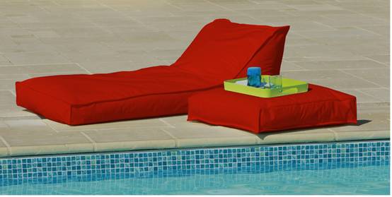 Home Maison - Matelas Bain de Soleil Rouge - HOME MAISON