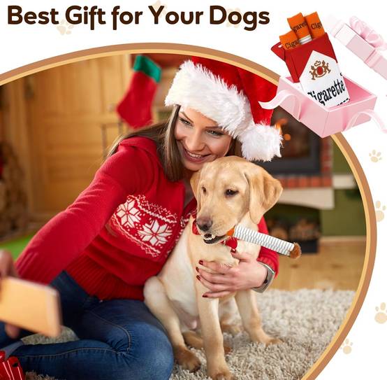 Cigarette Grinante pour Chien - Jouet Amusant et Rsistant-Living123 - Jardiland Cigarette Grinante pour Chien - Jouet Amusant et Rsistant-Living123 - Jardiland
