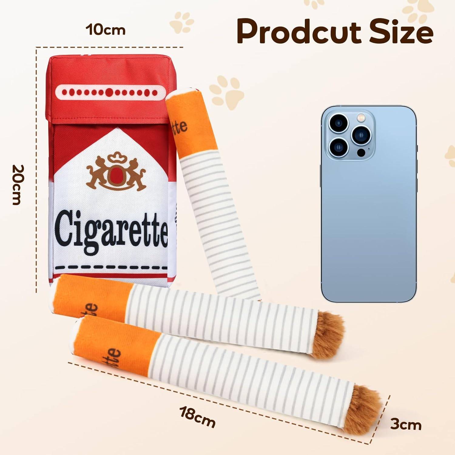 Cigarette Grinçante pour Chien - Jouet Amusant et Résistant-Living123 - Image 5