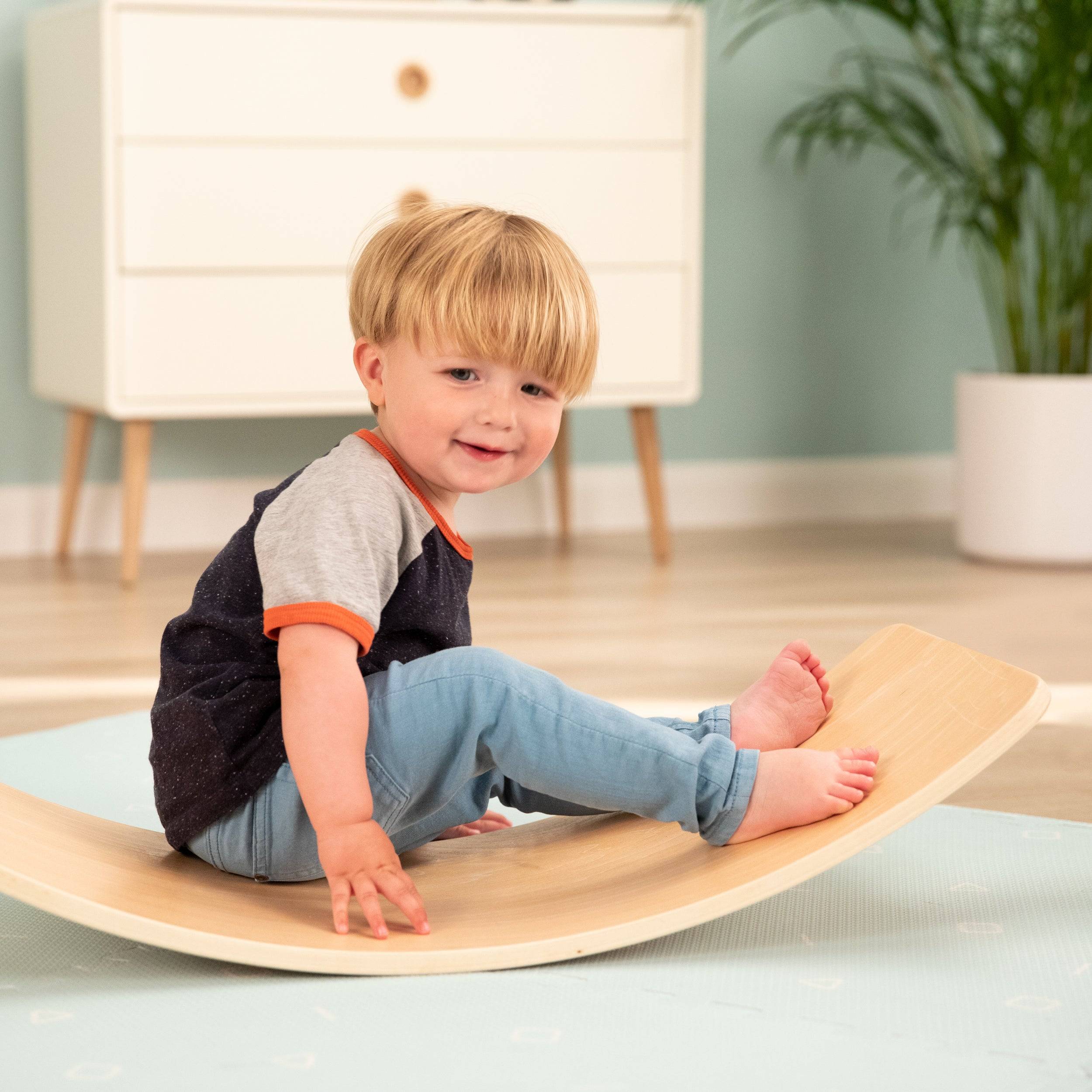 Tp Toys - Planche d'equilibre montessori fsc 81 x 30 x 18 cm - Imagen 4