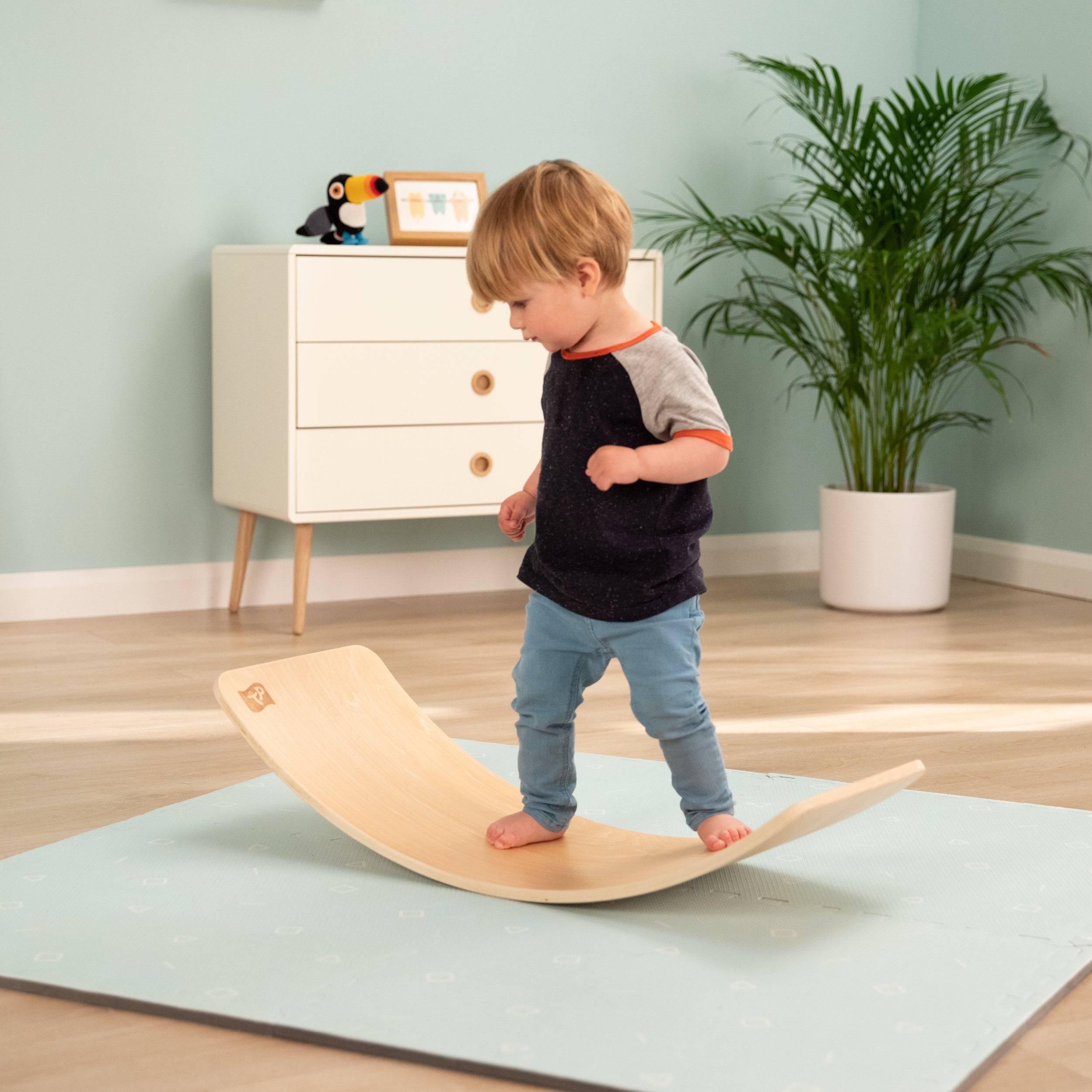 Tp Toys - Planche d'equilibre montessori fsc 81 x 30 x 18 cm - Imagen 2