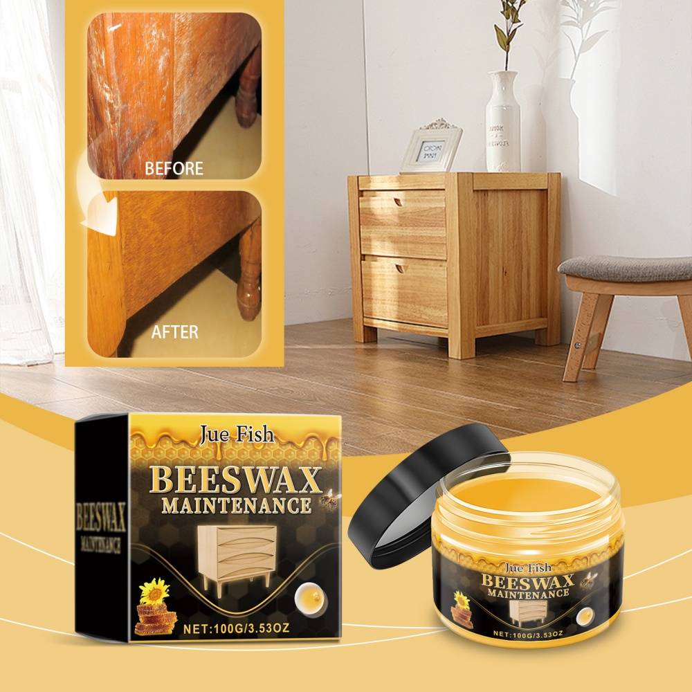 SUPVOX Cire D'Abeille Naturelle Pure - Polissage Meubles Cuir Soins Peau Et Bricolage