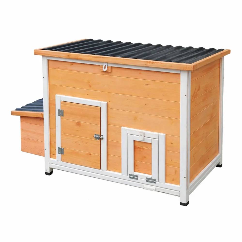 Poulailler Hefa+ avec enclos intégré 200x115x75cm - Jusqu'à 6 poules - Image 7