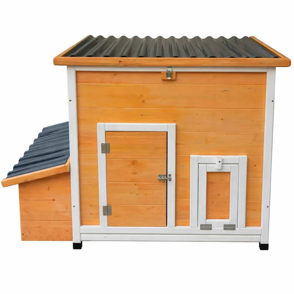 Poulailler Hefa+ avec enclos intégré 200x115x75cm - Jusqu'à 6 poules - Image 5