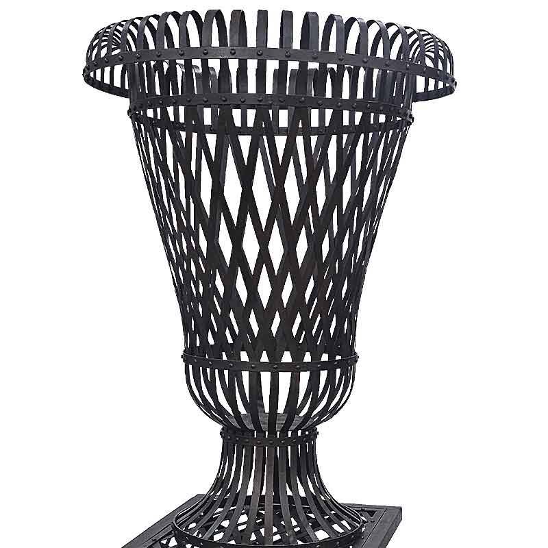 La Grande Prairie - Support plante géant noir 90x90x202cm - Image 2