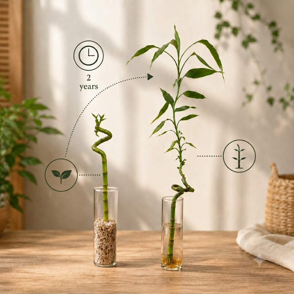 Lucky Bamboo Lot de 30 avec Cartes - Dracaena Sanderiana - Cadeau 40-45 cm - Image 6