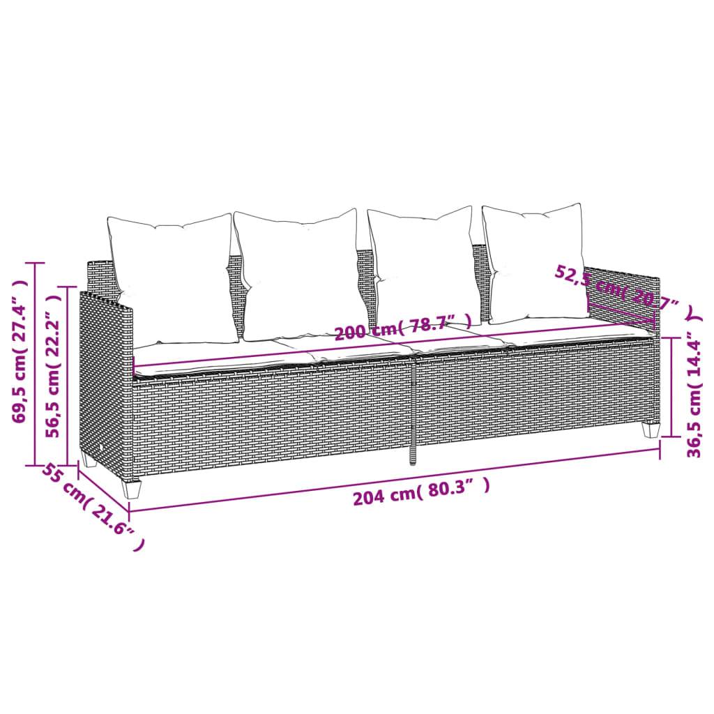 Chaise de Jardin Relaxante Résine Tressée Gris Clair Ajustable – ComfortXL Outdoor Living - Image 10
